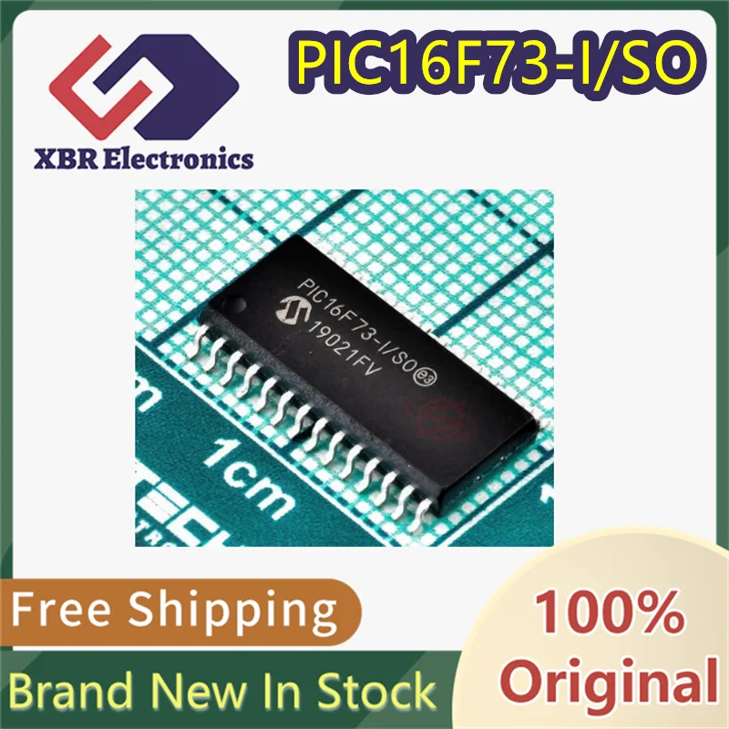 

(5/50 pieces) PIC16F73-I/SO PIC16F73 Microcontroller Chip SOP-28 Brand New Genuine Product In Stock Free Shipping