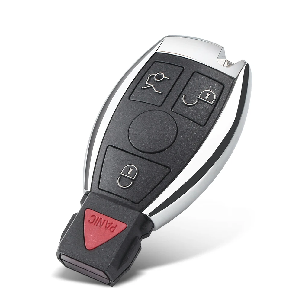 Dandkey 3+1/4 Buttons Fob For Mercedes Benz W169 W203 W210 W215 W219 W906 2001-2010 IYZ3312 315MHz Entry Smart Remote Car Key