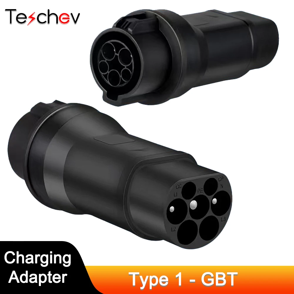 EV Charger Adapter Type1 to GBT Adapter 32A SAE J1772 to GBT EV Charger Adapter for GBT EVs Fit J1772 Charger