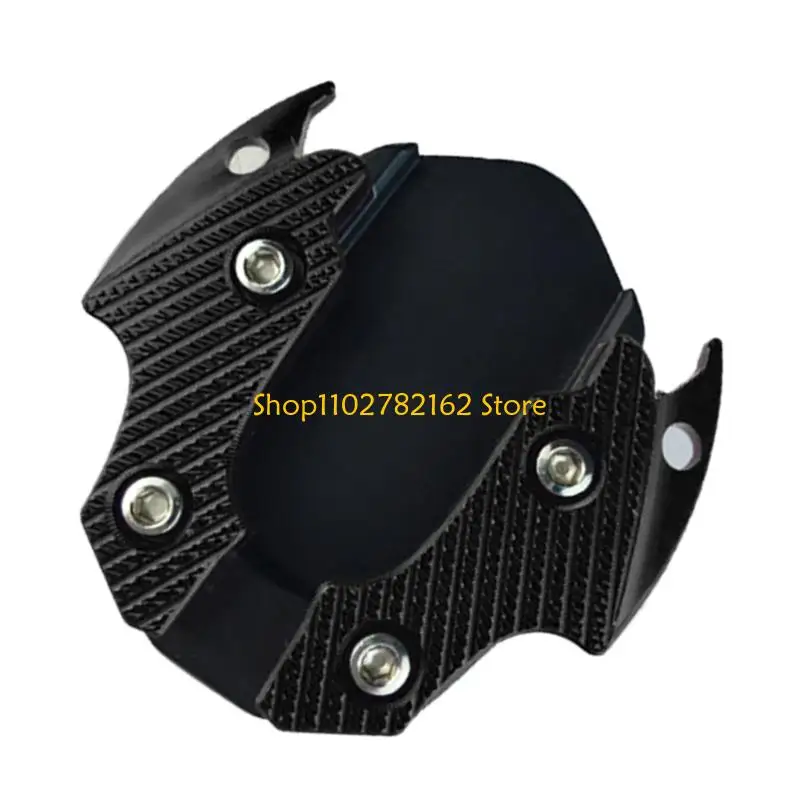 547B Aluminum Motorcycle Side Stand Foot Pad Enhanced Grip Design Kickstand Pad Specifically Fits NMAX155 Easy Installation