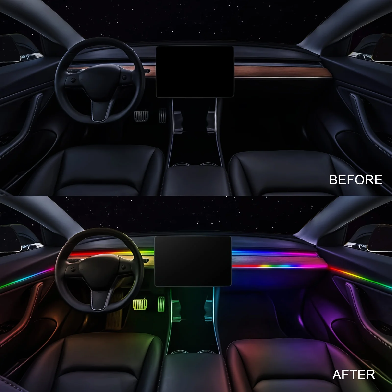 FILIPLI Car LED Interior Ambient Lights For Honda: Durable and Long-Lasting LED Solutions