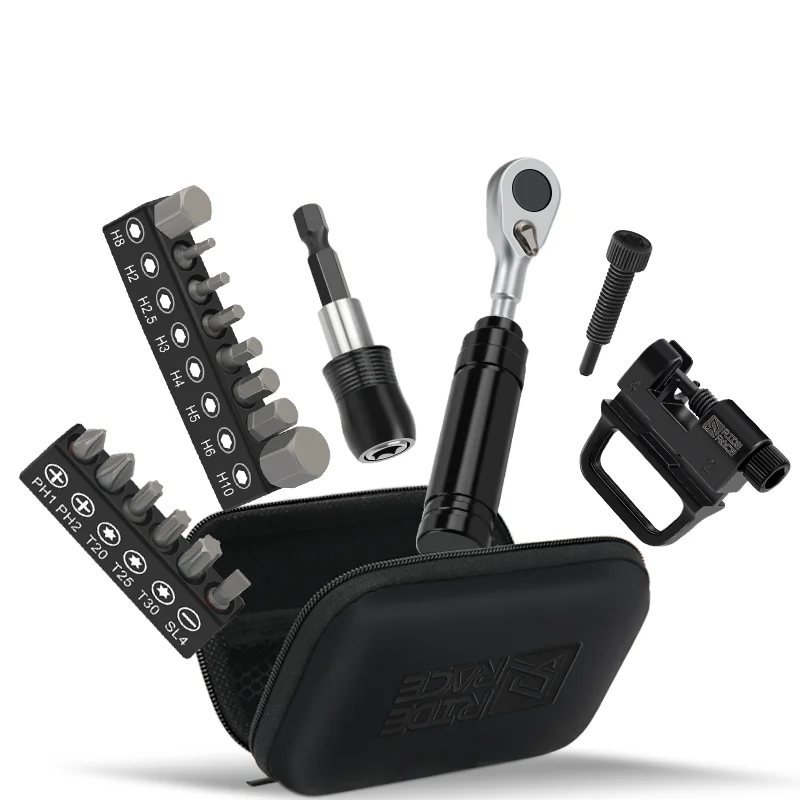 AliExpress riderace Portable Ratchet Wrench Kit Multifunction Socket Spanner Bicycle Ratchet Wrench Set Bike Chain Pin Remover Cycling Repair Tools