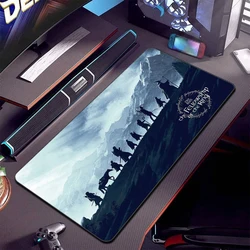 Laptop Büro große Tisch matte 900x400 Tastatur L-Lord die Ringe Anime Spiel Mauspad xxl Laptop Büro Soft Mouse pad Teppich