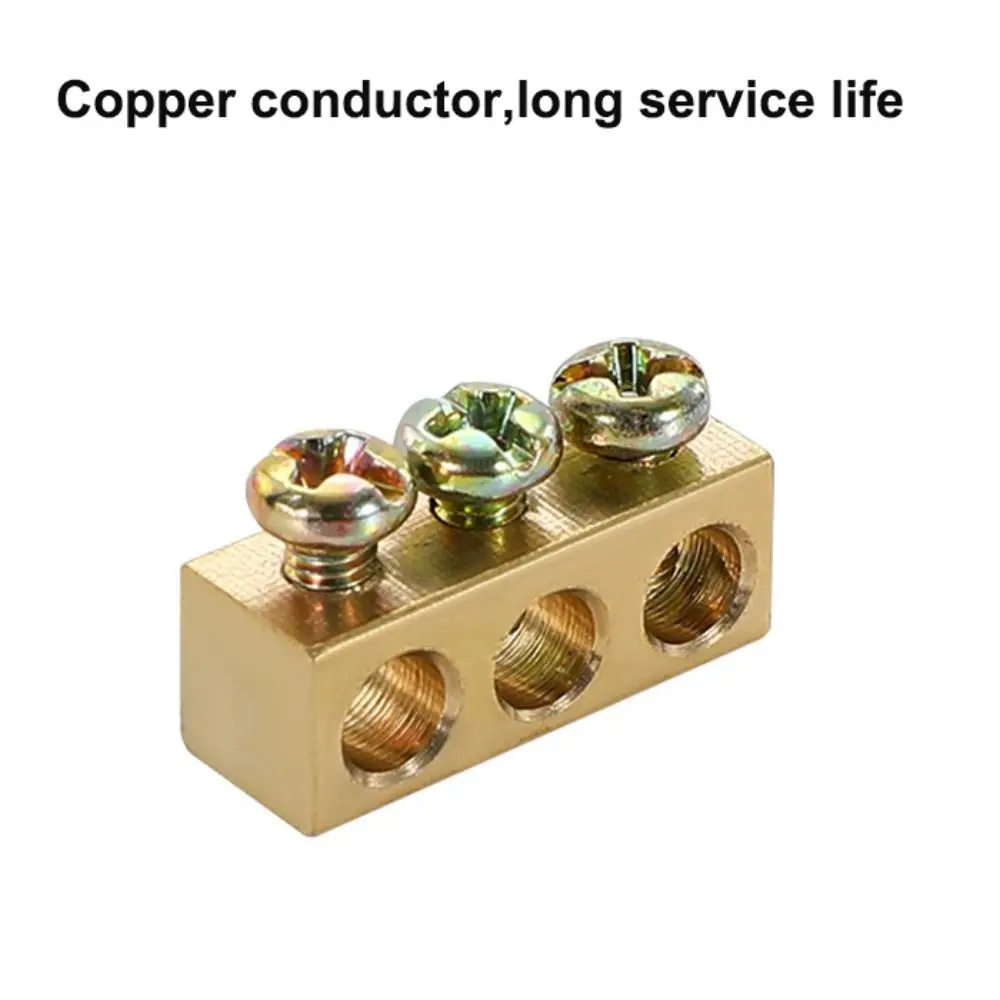 Quick Electrical Cable Splice High Power High Power Splitter Conductor Brass Quick Terminal Block Wire Connector Electrical