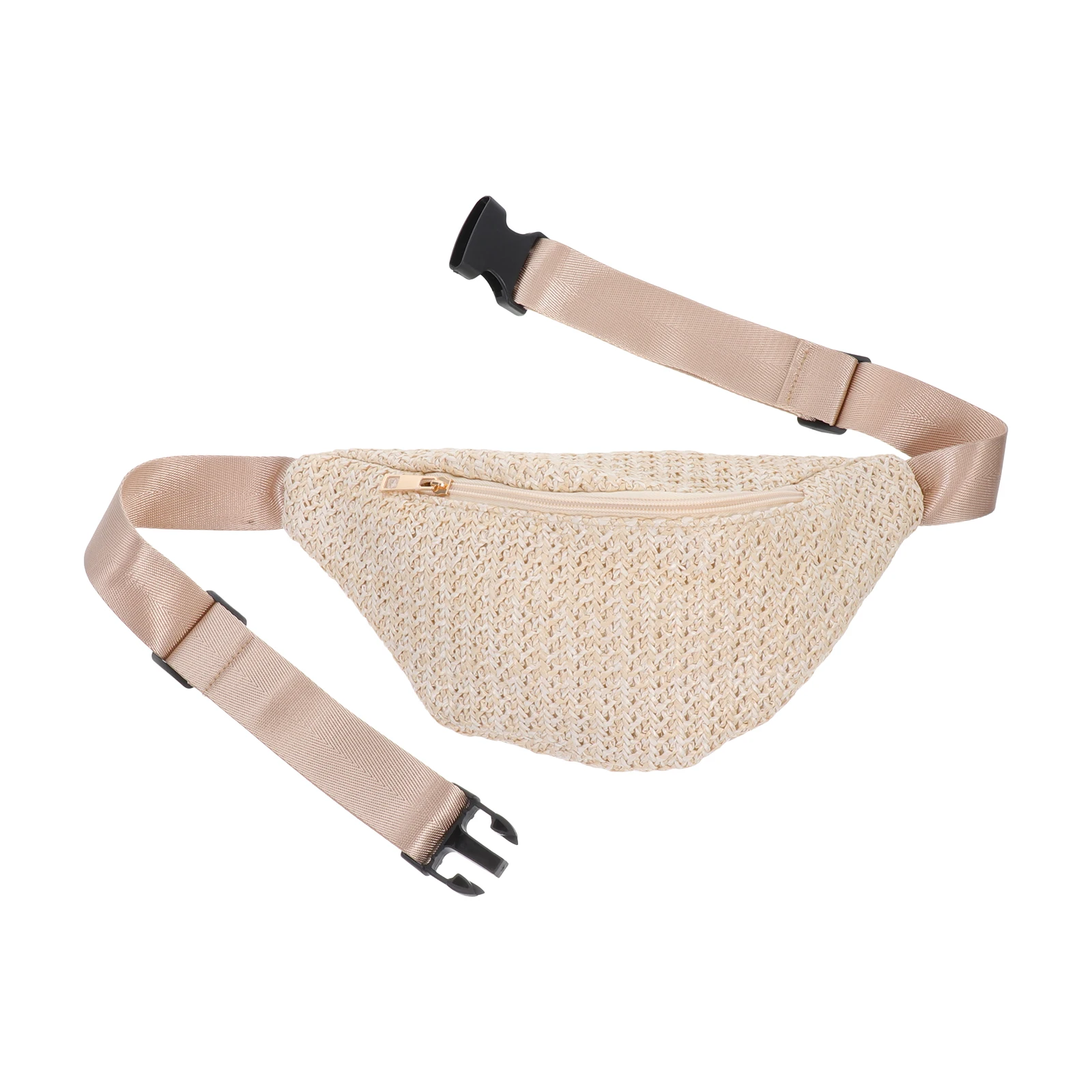 

Stylish Premium Synthetic Fanny Pack Women Travel Toiletries Storage Hiking Outdoor Belt Crossbody