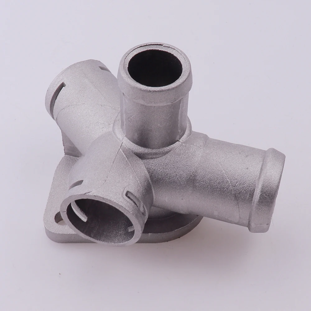 

050121132A Aluminium Coolant Flange Hose Pipe Connector For AUDI A4 Avant B5 8D Wagon VW Passat Variant 1994-2001 050 121 133C