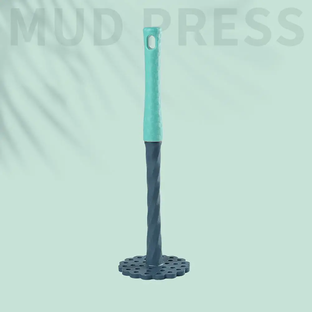 Prensador de alimentos vegetales multifuncional ligero con agujeros para colgar, exprimidor de patatas PP, utensilios de cocina con agujeros densos