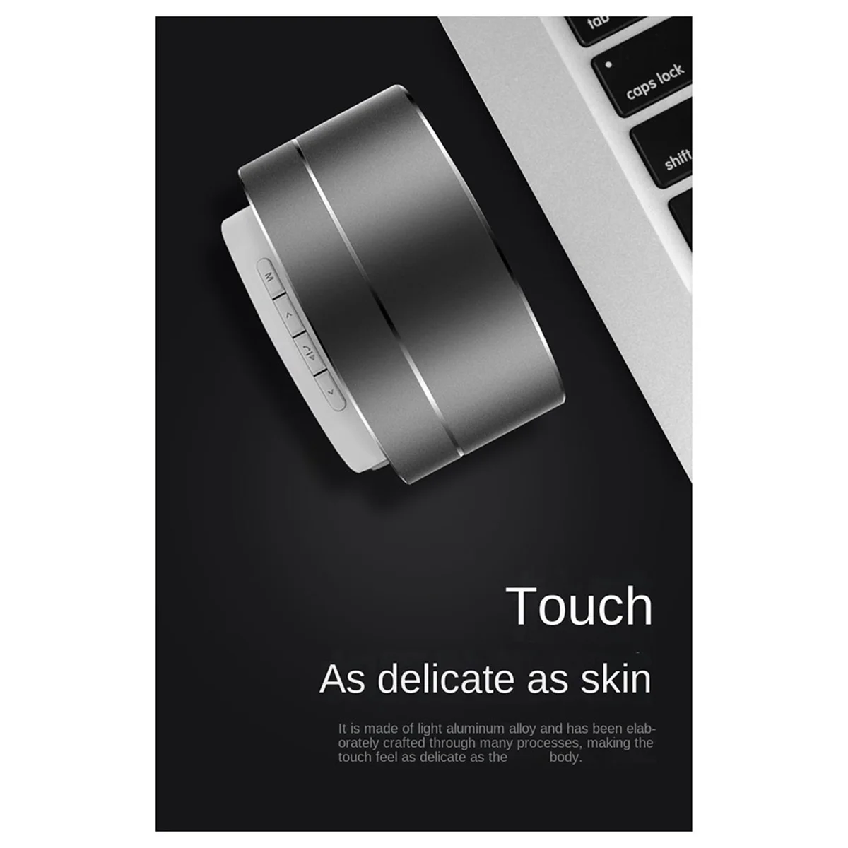 A10 Mini Bluetooth Speaker Portable Outdoor Cannon Subwoofer Sound Box Support TF Card Blue