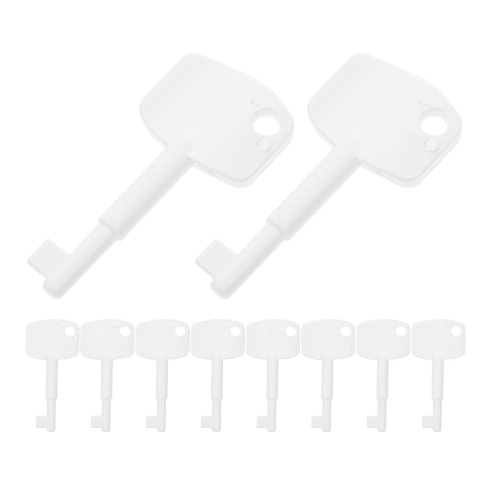 

10pcs Emergency Button Switch Key Plastic Reset Keys Replacement Gas Shut Off Tool Elevator Stop Panel Switch Key