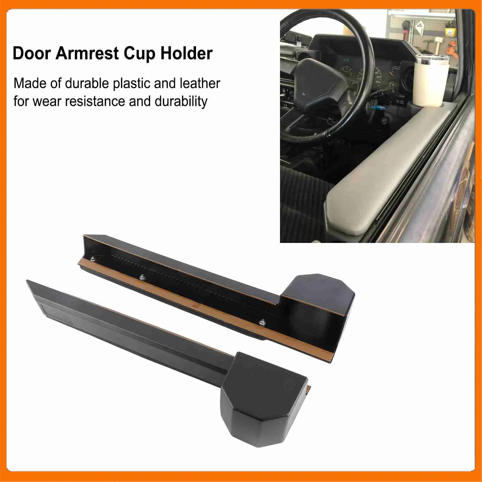 

Дверной подлокотник, подстаканник, дверной подлокотник, подстаканник, пластиковая кожа, износостойкая замена для дверного подлокотника серии 70, подставка для чашки