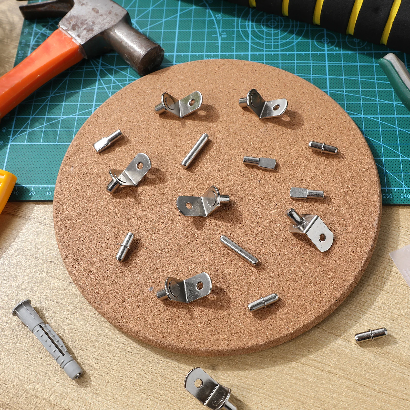 120 Stuks Metalen Plank Pinnen Zware Ondersteuning Pins Voor Glazen Planken Kasten Boekenkasten Verstelbare Plank Beugels