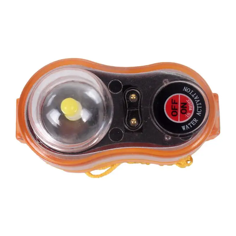 

Life Vest Light Positioning Life Vest Strobe Light Long Range Rescue LED Flashing Beacon For Man Board Survival