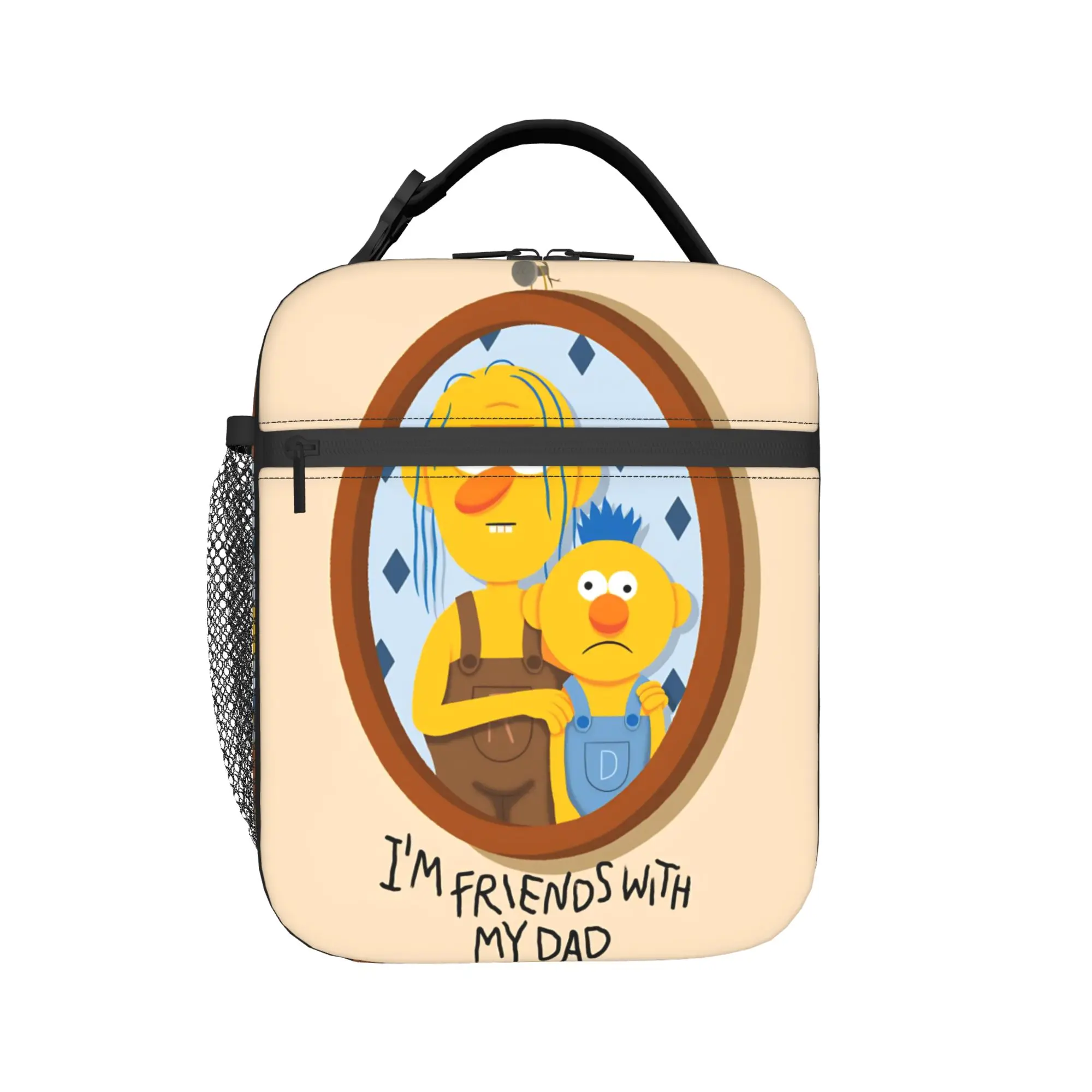 Don't Hug Me I'm Scared Merch Insulated Lunch Bag For Work  Food Box Portable Thermal Cooler Bento Box