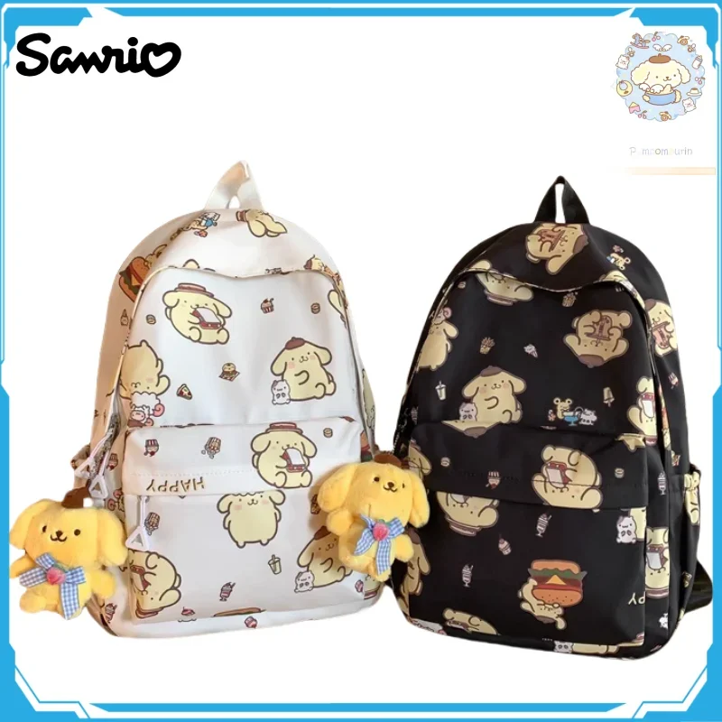 MINISO Sanrio Graffiti Pack Student Backpack Travel School Sports Mountaineering Package Children's Bags Cartoon Holiday Gifts