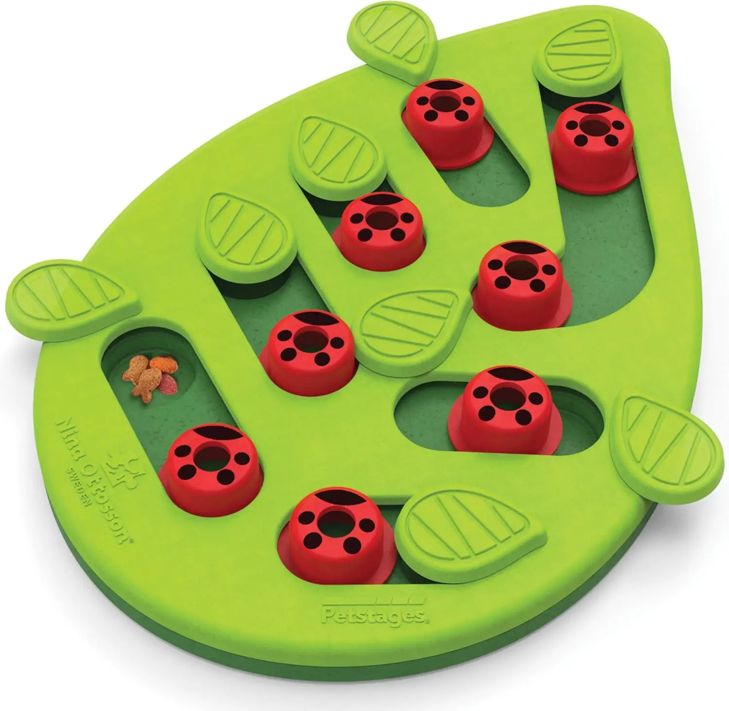 

Catstages Nina Ottosson Buggin' Out Puzzle & Play – Interactive Cat Puzzle Feeder for Indoor Cats, 16 Hidden Treat Compartments,