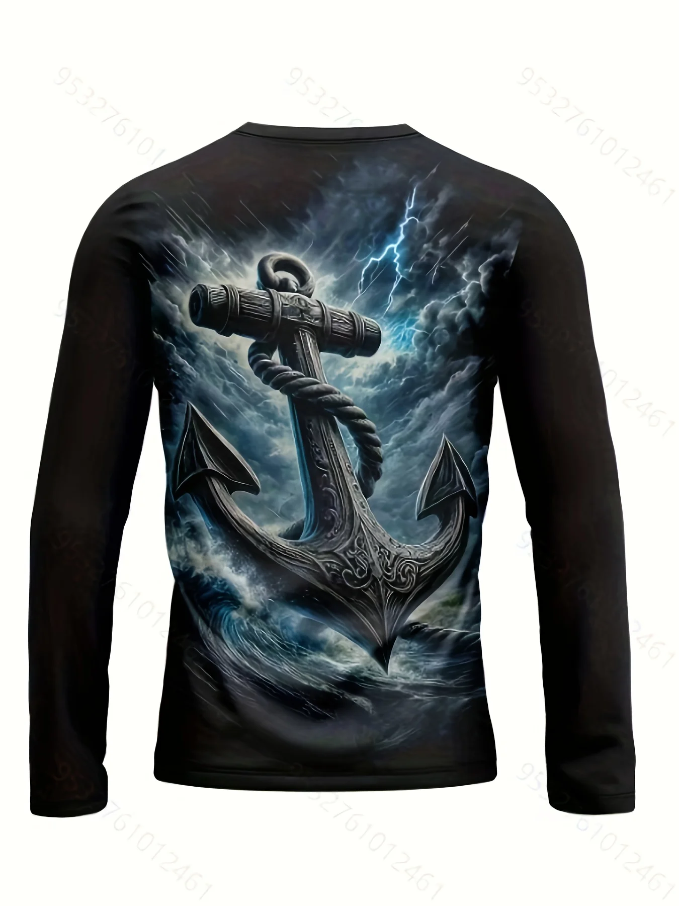 الرجال طويلة الأكمام تي شيرت ثلاثية الأبعاد العاصفة طباعة تي شيرت الرجال النساء موضة اللياقة البدنية بلايز تيز في الهواء الطلق ملابس كامو