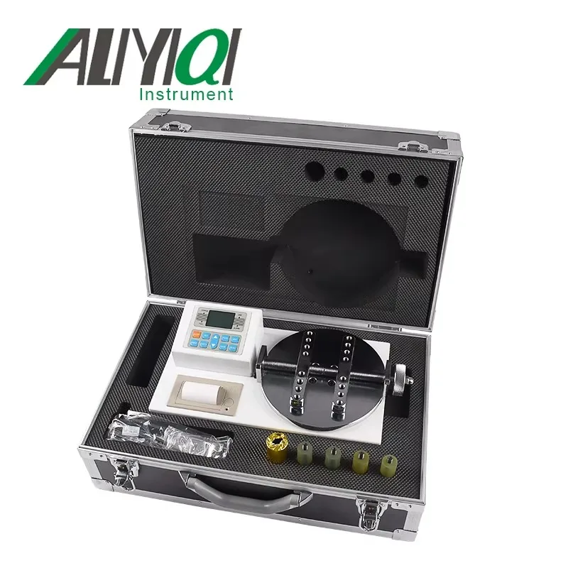 High Precision 9-165 mm Sanitizer Bottle Cap Torque Tester with Printer 1 Year Warranty 220v Voltage