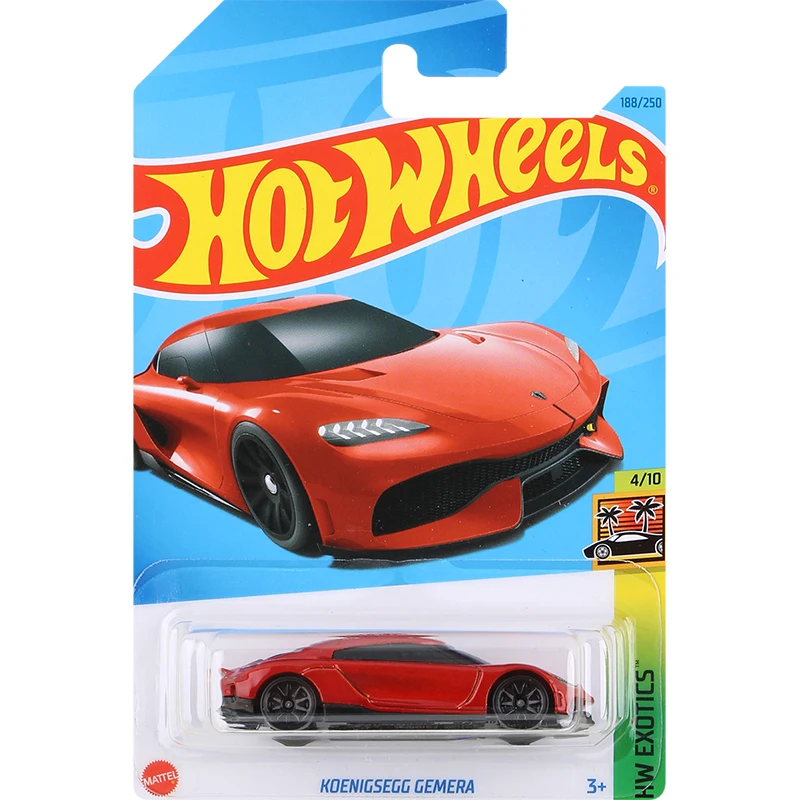 Hot Wheels 2020 Koenigsegg Jesko 2024K #184 Koenigsegg Gemera #138 gris #188 rojo 1/64 Diecast Vehicle Model Toy for Boys Gift