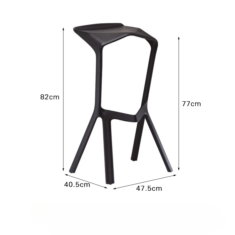 Backless Kitchen Bar Stools Yellow Industrial Modern Dining Design Bar Chair Living Room Minimalist Barhocker Home Furniture