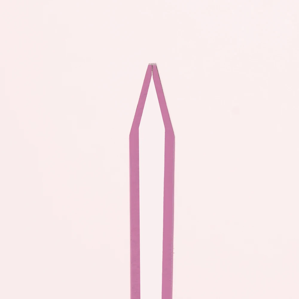 ชุดแหนบคิ้วหลากสี 5 ชิ้น ปลายเฉียง 9.6 ซม. เครื่องมือตกแต่งคิ้วอย่างแม่นยำ เหมาะสำหรับขนตาและคิ้ว