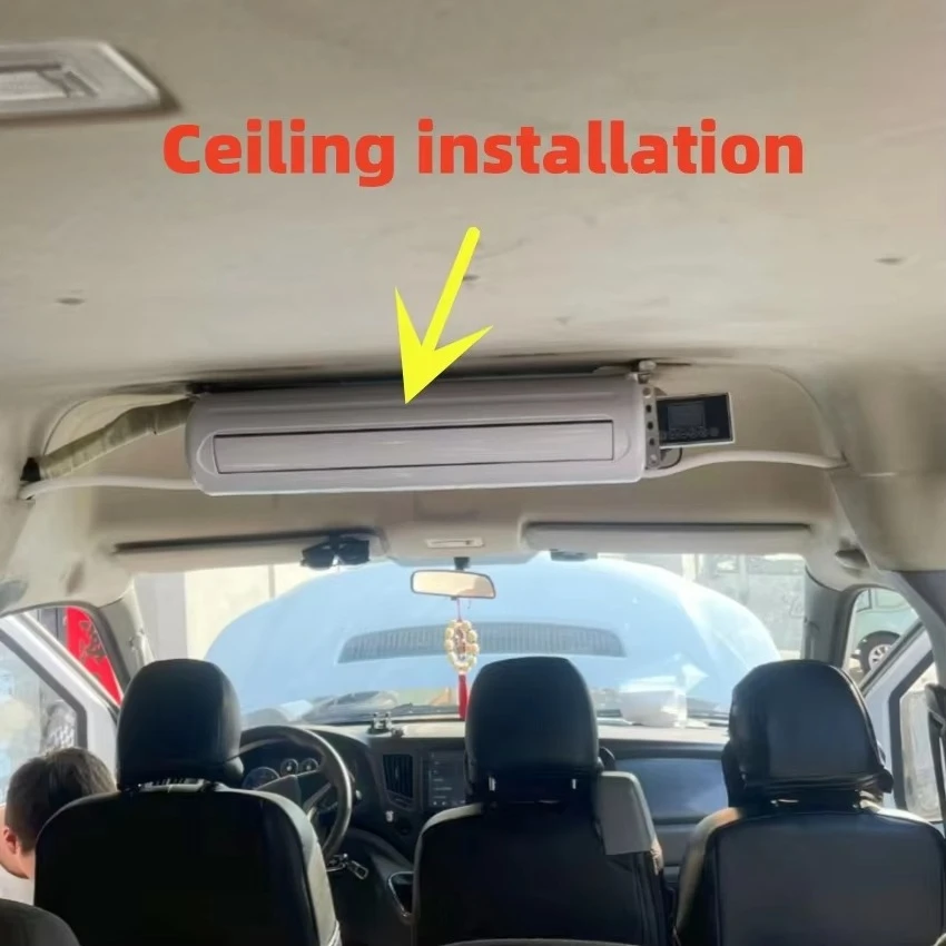 نظام تكييف الهواء الآخر ضاغط التيار المتردد 24 فولت تيار مستمر برودة 12 فولت سيارة شاحنة RV التيار المتناوب 12 فولت مكيف هواء تخييم