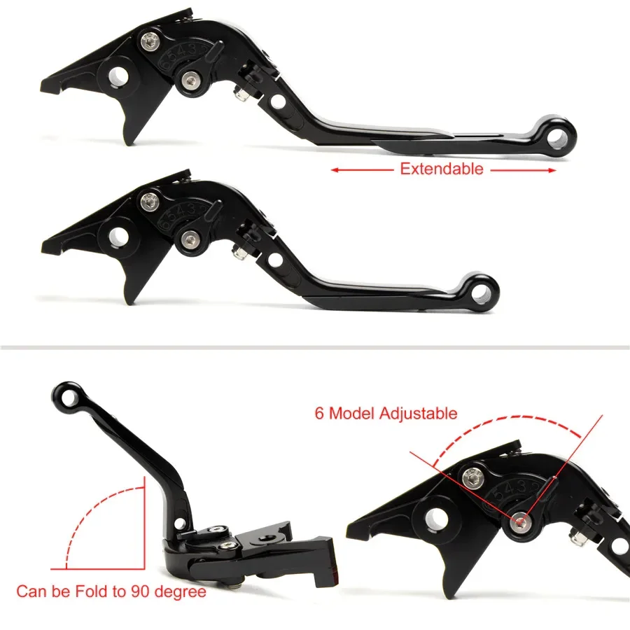 لهوندا NC750X NC 750X NC 750X 2017-2023 2024 2025 2026 دراجة نارية دواسة فرامل العتلات قابلة للتمديد قابل للتعديل للطي مقبض