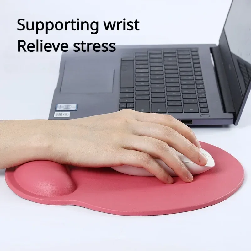 

Non-Slip Silicone Mousepad with Wrist Support High-Performance PU Surface Waterproof Horizontal Comfortable Gaming Office Use