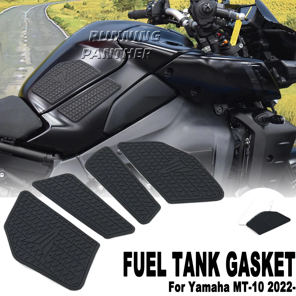 For Yamaha MT10 MT-10 mt10 mt 10 2022 2023 New Motorcycle Tank Traction Pad Anti Slip Sticker Gas Knee Grip Protector