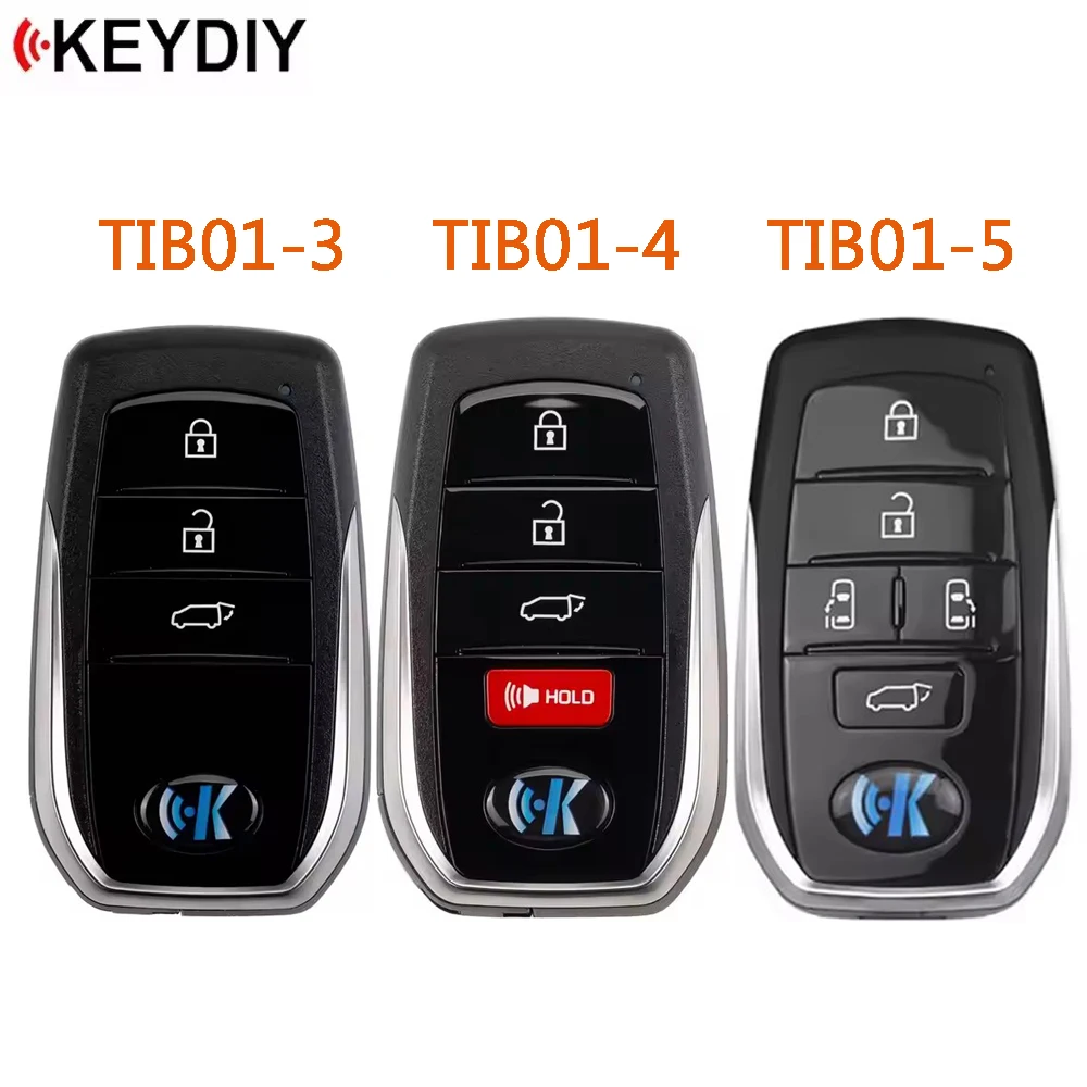 1 Piece KEYDIY TIB01-3 TIB01-4 TIB01-5 Universal Smart Remote Key KD for Toyota Style 8A Chip