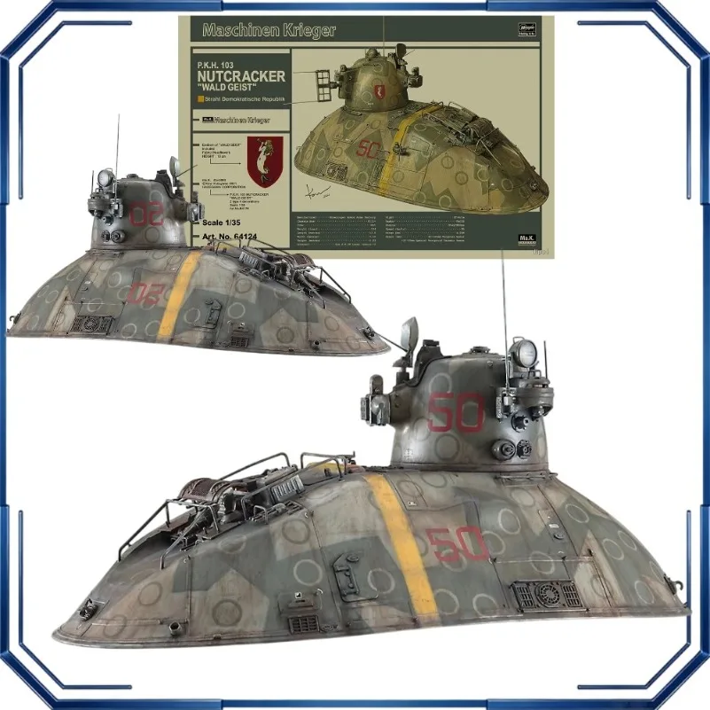 Hasegawa Maschinen Krieger P.K.H.103 Nutcracker Waldgeist Action Figures Ma.K Anime Model Kit Toys Collection Display Gifts
