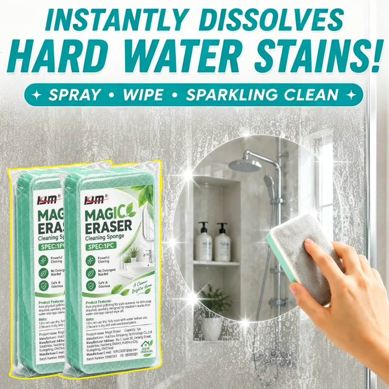 KJM KJM Magic Eraser Cleaning Sponge Stain Remover Kitchen Bathroom Cleaner Pad Deep Cleaning Tool Home Supplies - Aliexpress Deal