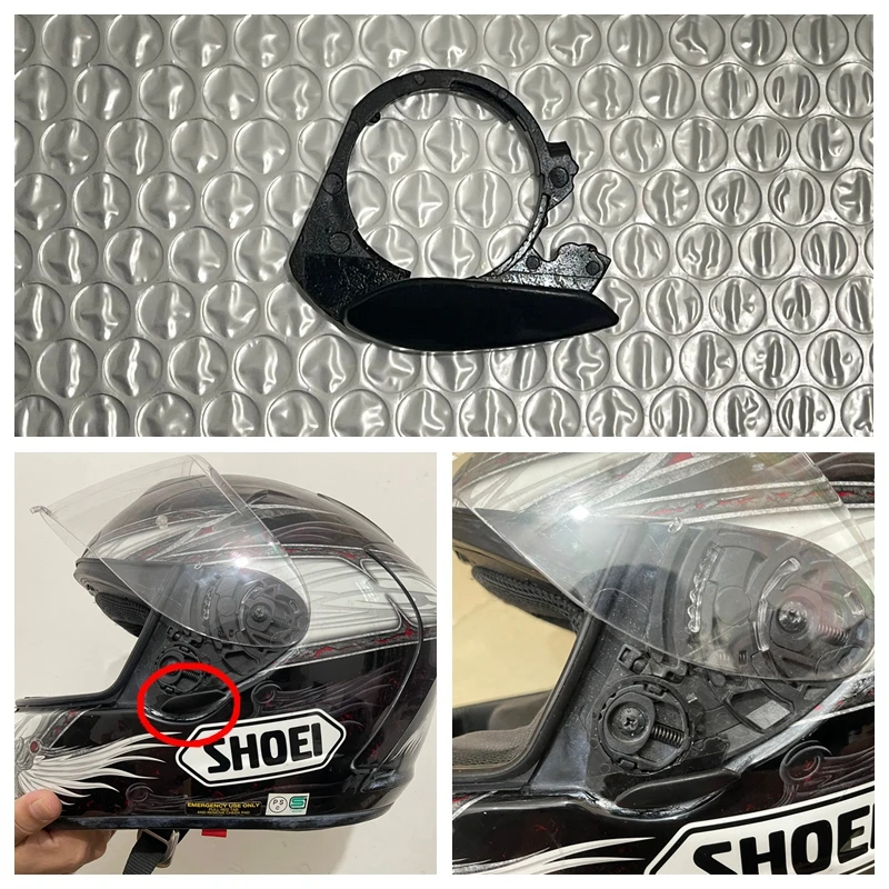 Helmet Visor High speed lock For Shoei Qwest RF-1100 XR-1100 X-Spirit 2 X-Twelve X12