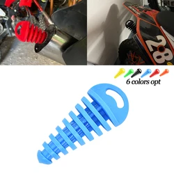 Motorcycle ATV Exhaust Pipe Plug Tailpipe PVC Air Bleeder Plug Wash Plug Pipe Protector For Yamaha Honda Kawasaki Suzuki KTM etc