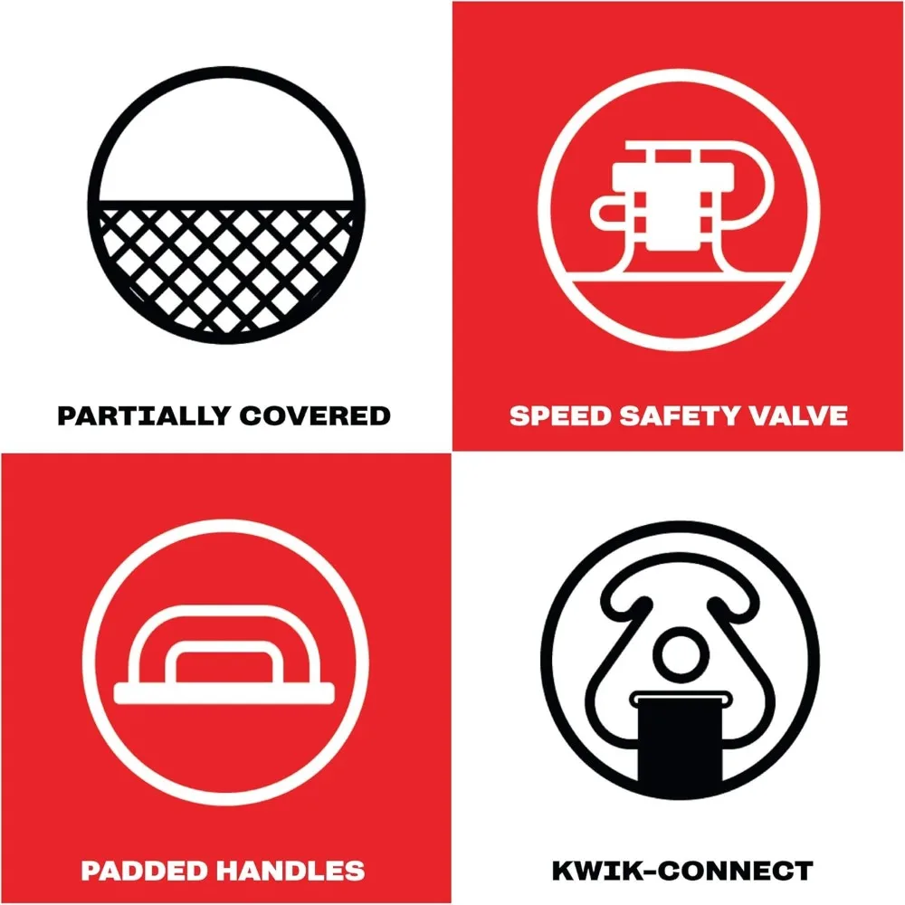 أنبوب قابل للنفخ متعدد الراكب للأنشطة المائية مع ميزة توصيل سريعة وسطح نايلون متين #3