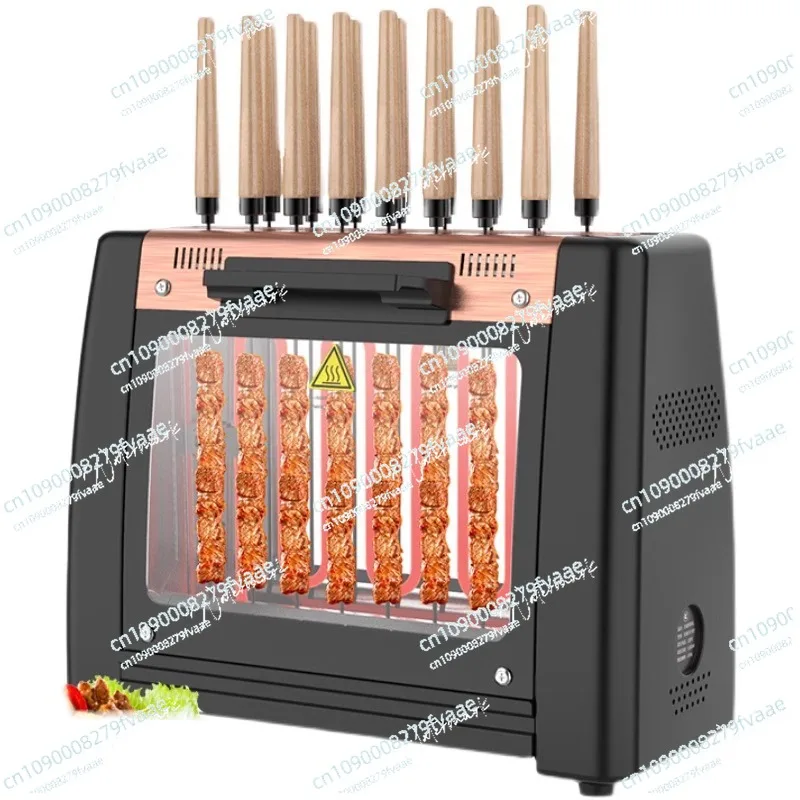 

Household Skewer Tool Electric Grill Barbecue Mach Electric Skewer Machine Household Smokeless Electric Grill Automatic Rotation
