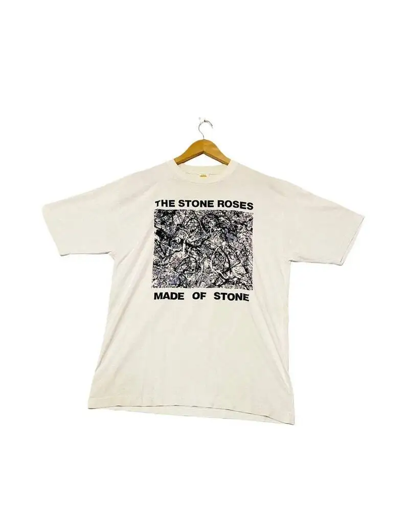 Retro 90S The Stone Roses Made Of T Shirt Gift For Fan Te1696