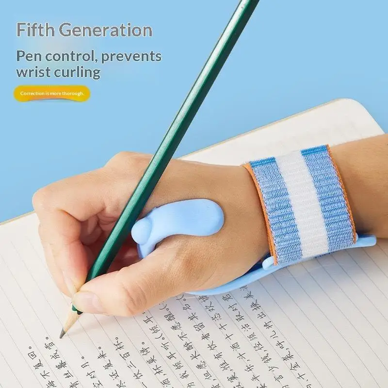 1PC Ergonomic Pen Grip Corrector Non-Slip Soft Rubber Writing Posture Trainer for Kids Adults Calligraphy Practice - view 2