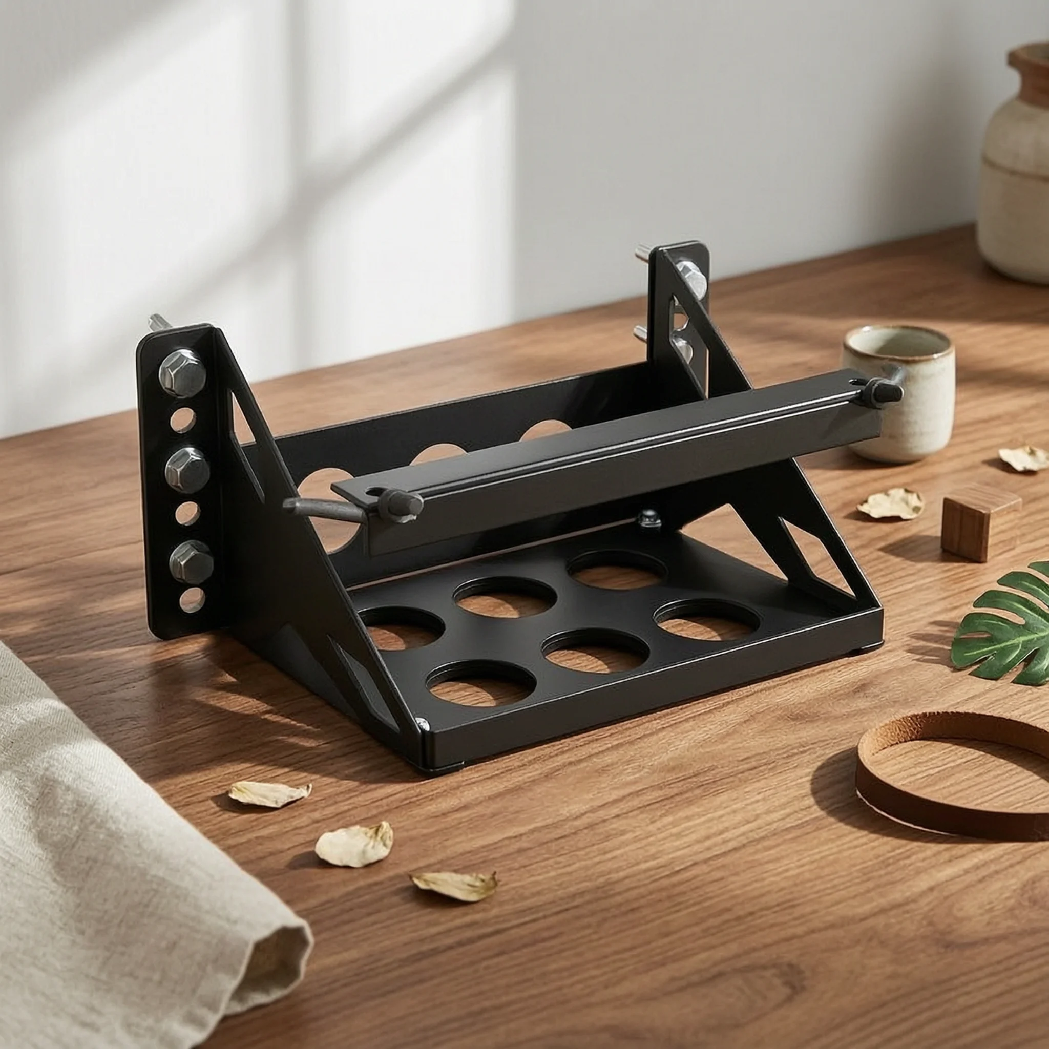 Battery Mounting Bracket Heavy-Duty Battery Hold-down Bracket Mount Rust-Resistant Universal for Mechanics, Vehicles