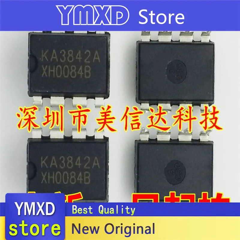 10pcs/lot New Original KA3842A 3842 UC3842 switching power supply chip DIP-8 In Stock Fast delivery
