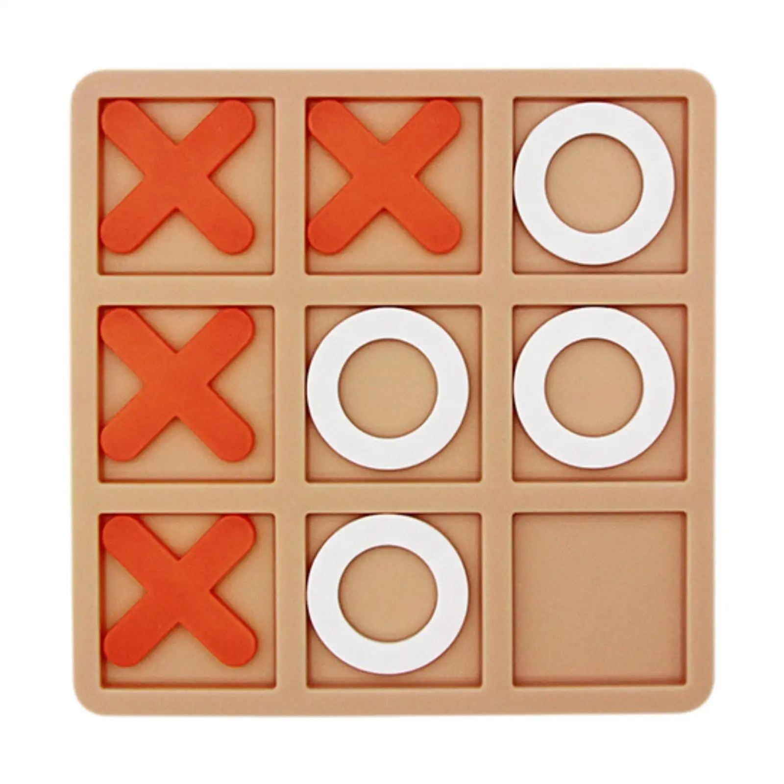 Tic TAC Toe 게임 클래식 가족 보드 게임 탁상 블록, XO 테이블 장난감, 성인 가족 어린이 실내 야외 구디 백 필러