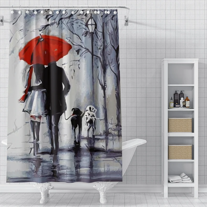 home shower curtains for bathroom waterproof fabric Modern Nordic style bathroom Curtains modern shower curtain 180x200 240x200