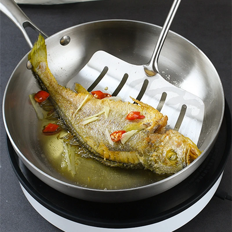 304 Stainless Steel Frying Pan 5