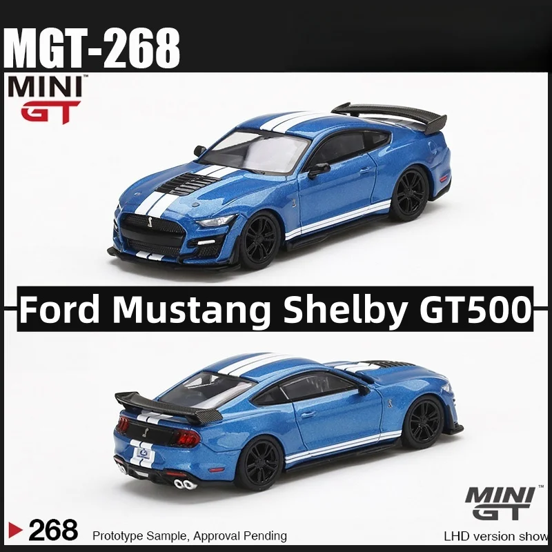 1-64-268-mustang-shelby-gt500-alloy-finale-miniature-simulation-car-model-collectible-ornaments-car-model-toys
