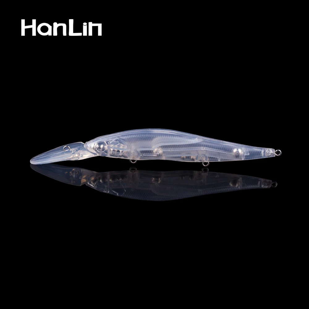 

Hanlin 10/20PCS 14CM 13.5G Minnow Unpainted Fishing Lures Floating Jerkbait Artificial Deep Water Hard Body Bait Blank Tackle