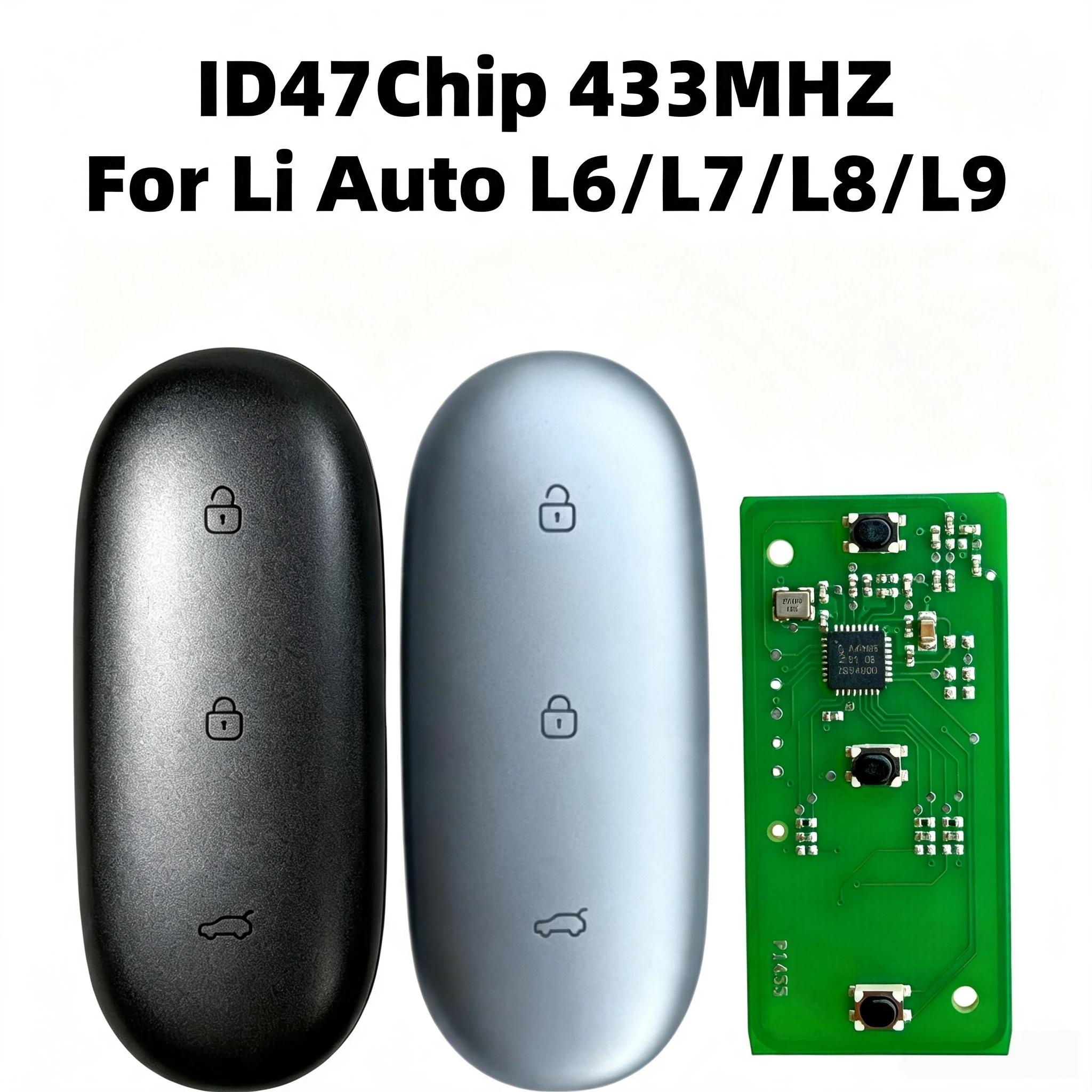 Suitable for Ideal L6 L7 L8 L9 Smart Remote Control Key Id47Chip 433Mhz