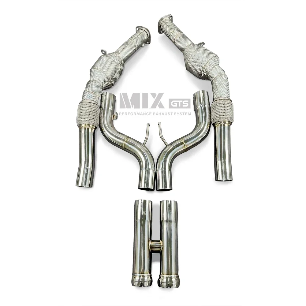 Exhaust pipe For 2019 Mercedes-Benz S63 4.0 Downpipe High Performance Exhaust Modified Racing Performance Power Enhancement