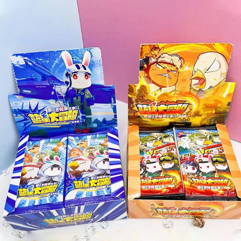 

KAYOU Na Nian Na Tu Naxie Shi Er Game Collection Cards Series Anime Popular Characters Collectibles Card Mystery Toys Gifts Box