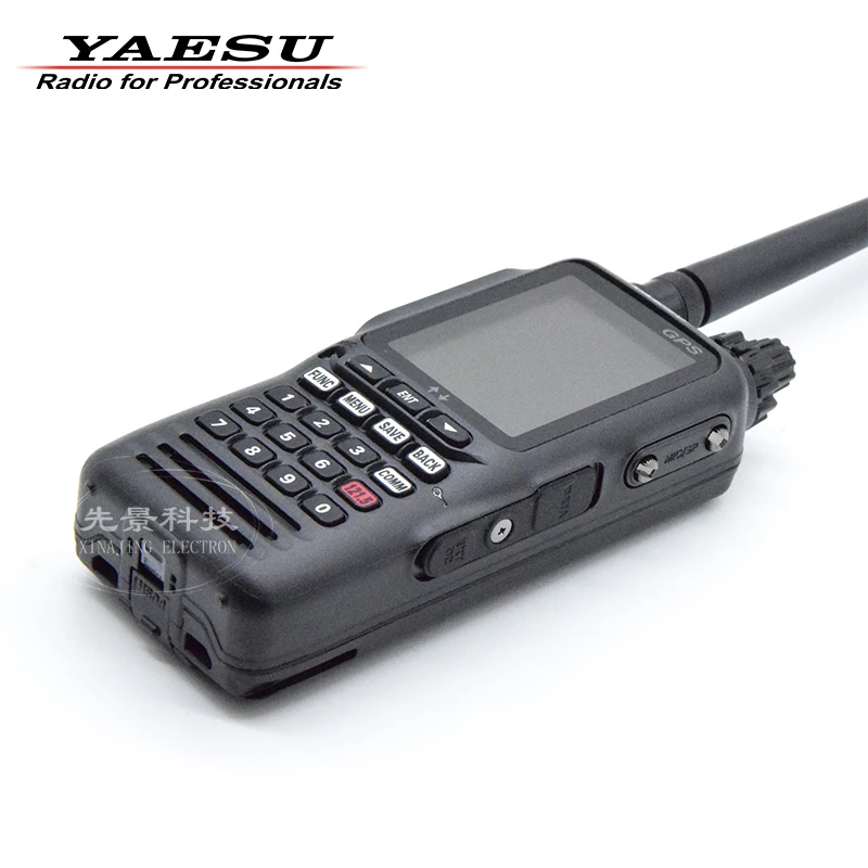 YAESU FT-850L VHF Radio Penerbangan Layar Warna 2.4 Inci Bluetooth GPS dengan Kotak Baterai 6W Radio Dua Arah Portabel Daya Tinggi