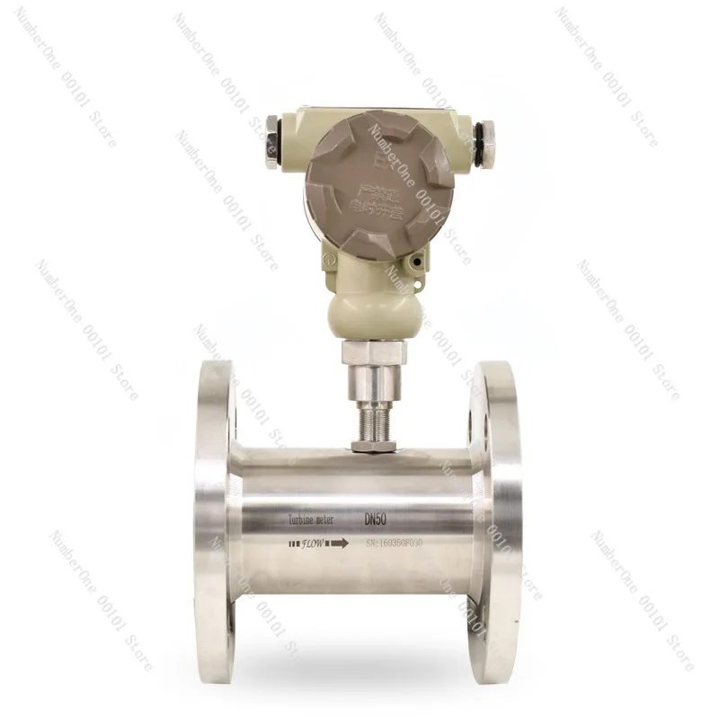 Smart Turbine Flow Meter | Liquid tap water, pure water, alcohol, methyl ethanol, diesel digital display meter