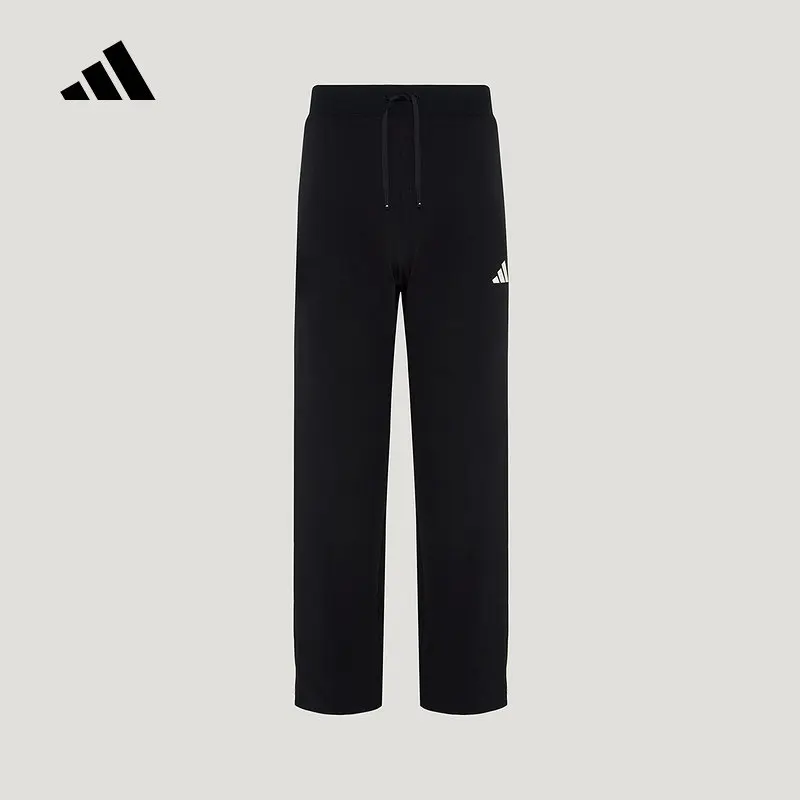 Adidas Sweatpants Men's Autumn Knitted Casual Training Black Club Three-stripe Trousers KX0479
